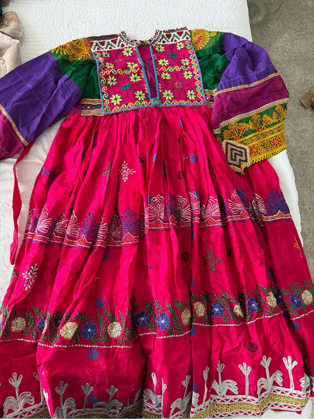 Vintage Afghan Dress